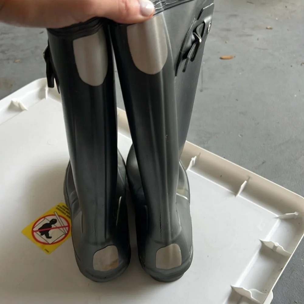 Hunter Classic peuter/silver Rain Boots